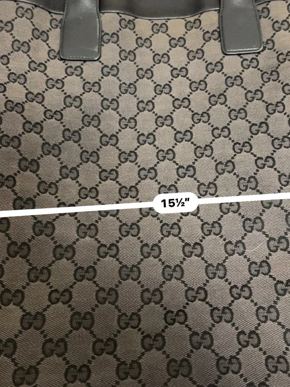 Authentic Gucci GG Supreme Monogram tote